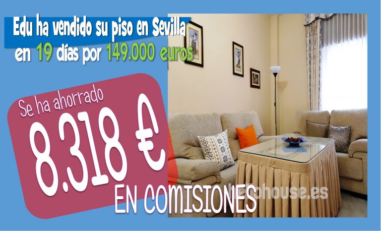 Ahorra miles de euros vendiendo entre particulares explica el ahorro de un propietario vendiendo en Sevilla su piso con el metodo hello house